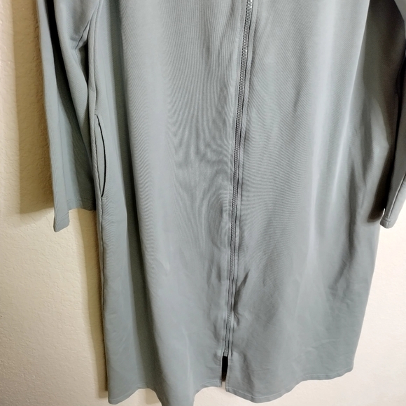 Allday Charm Green Hooded Full Zip Track Suit Jacket Sweater Sz 12 - Picture 3 of 9